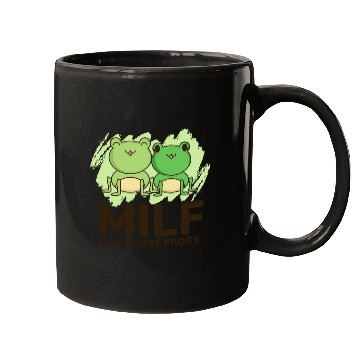 Discover Milf, man I love frogs Mugs