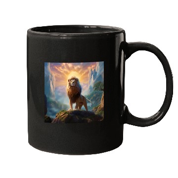 Discover Celestial Lion King Art Print 144 Starseed Mugs