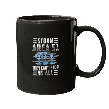 Discover Aliens Area 51 Alien Astronaut Mugs