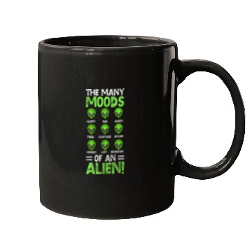 Discover Alien Space Earthling Mars Mugs