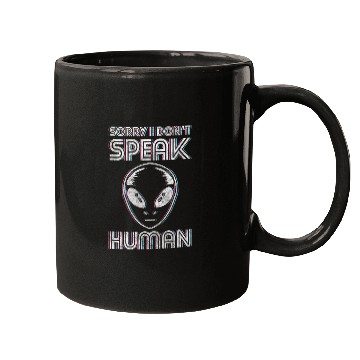Discover Aliens Spaceship Saucer Astronaut Mugs