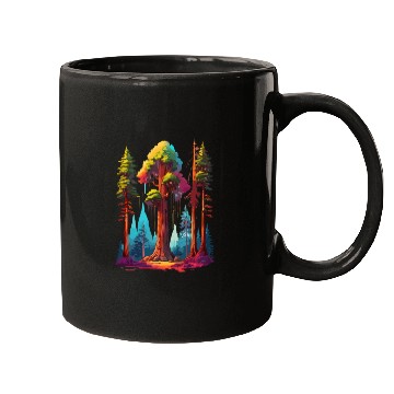 Discover Redwood Forest - For Nature Lovers Mugs
