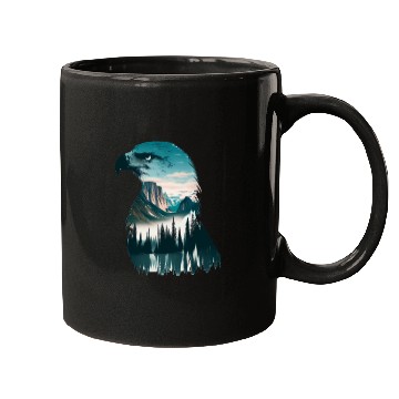 Discover Nature in Eagle Pattern Mugs