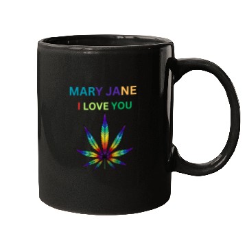 Discover MARY JANE, Marijuana lover, Cannabis Mugs