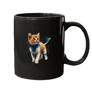 Discover A wonderful cat walking Mugs