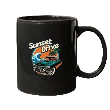 Discover Sunset Drive Escape Mugs