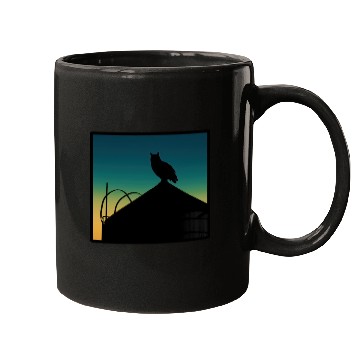 Discover Flaco the Owl on Water Tower - Birder Design Mugs