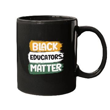 Discover Black Educators Matter African History Teacher Men Mugs