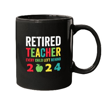 Discover Retired Teacher EST 2024 Mugs