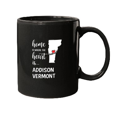 Discover Addison County Vermont Is Where My Heart Is Gift Mugs