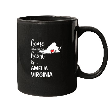 Discover Amelia County Virginia Is Where My Heart Is Gift Mugs