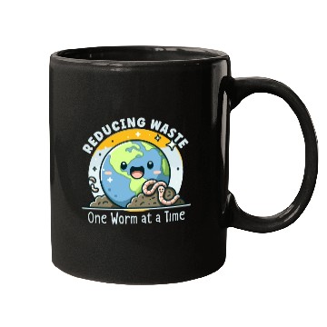 Discover Worm Farming Earthworm Gardener Vermiculture Mugs