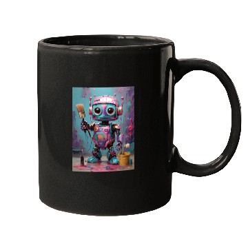 Discover robot Mugs
