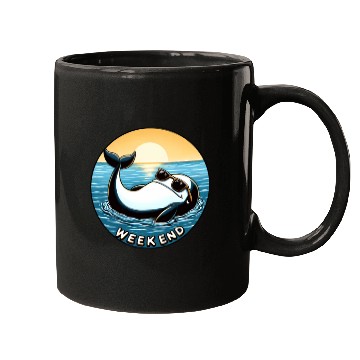 Discover Whale Weekend - Chilled Vibes Mugs