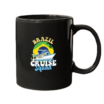 Discover Brazil Cruise Squad Family Vacation Trip Mugs
