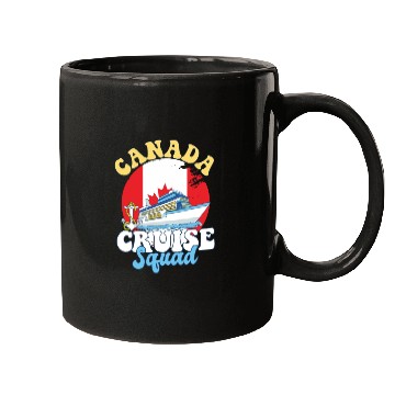 Discover Canada Cruise Squad Family Vacation Trip Mugs