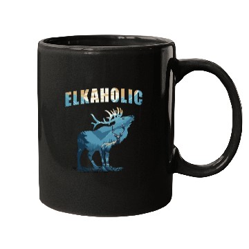 Discover Elk Hunting Elkaholic Hunters Mugs