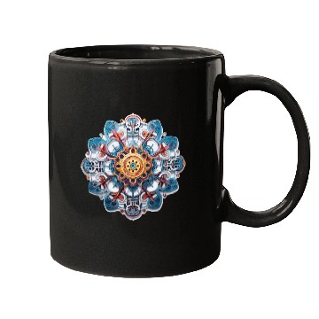 Discover Circuit Mandala - Music production Mugs