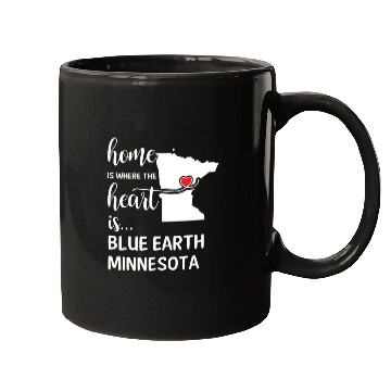 Discover Blue Earth County Minnesota Is Where My Heart Is Mugs