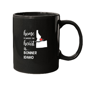 Discover Bonner County Idaho Is Where My Heart Is Cool Gift Mugs