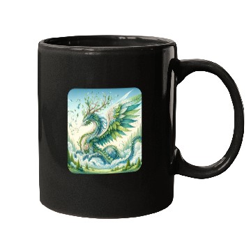 Discover Nature Elemental Dragon Mugs