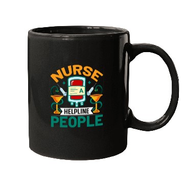 Discover Nurse Helpline People Mugs