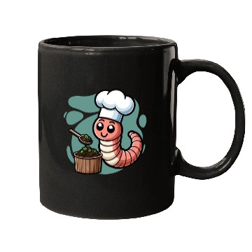 Discover Worm Farming Earthworm Gardener Vermiculture Mugs