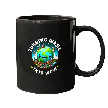 Discover Worm Farming Earthworm Gardener Vermiculture Mugs