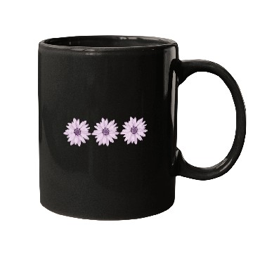 Discover Flowers violet Mugs