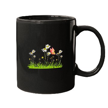 Discover Wild flowers with butterfly Mugs