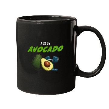 Discover Abs by Avocado Avocado Gym Mugs