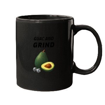 Discover Guac and Grind Avocado Gym Mugs