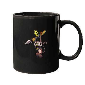 Discover Berserkk AK47 Monkey Mugs