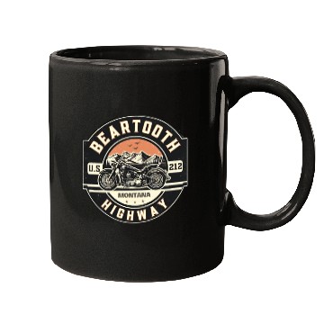 Discover Beartooth Highway US 212 Mugs