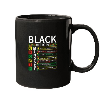 Discover Growth Mindset Definition Black History Month Mugs
