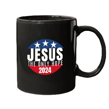 Discover Jesus the Only Hope 2024 Election Mugs