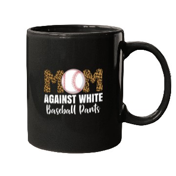 Discover Leopard Baseball Mom Mugs