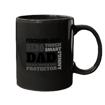 Discover Daddy job funny Quote Dad purchasing-agent Mugs