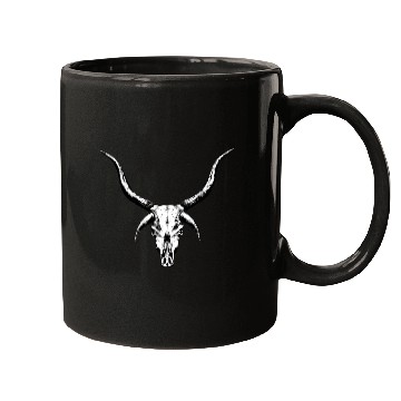 Discover Alien cattle skull Mugs
