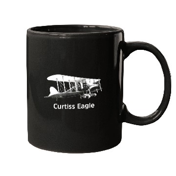 Discover Curtiss Eagle Aircraft model Mugs