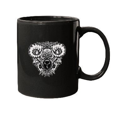 Discover Skull Goat Beast Artwork Mugs