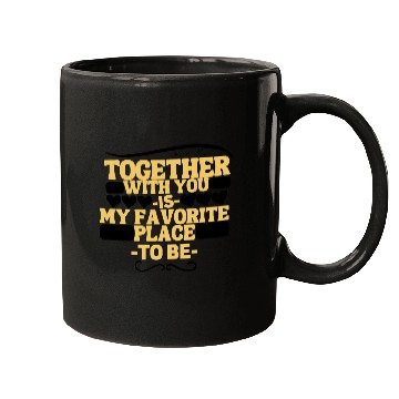Discover Funny romantic couple saying fun together forever Mugs