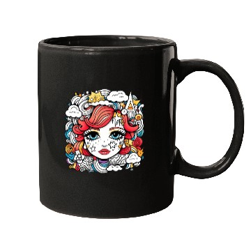 Discover Celestial girl Mugs