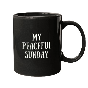 Discover My Peaceful Sunday Mugs