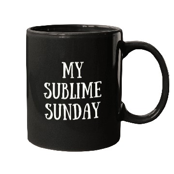 Discover My Sublime Sunday Mugs