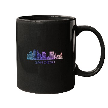Discover San Diego Mugs