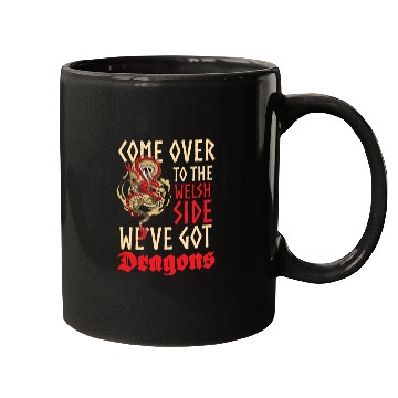 Discover Dragon Middle Ages Fire Mugs