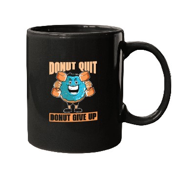 Discover Fitness Donut Donut Gym Mugs