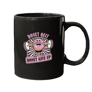 Discover Fitness Donut Funny Donut Gym Mugs