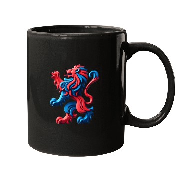 Discover Scottish Lion Large Mugs